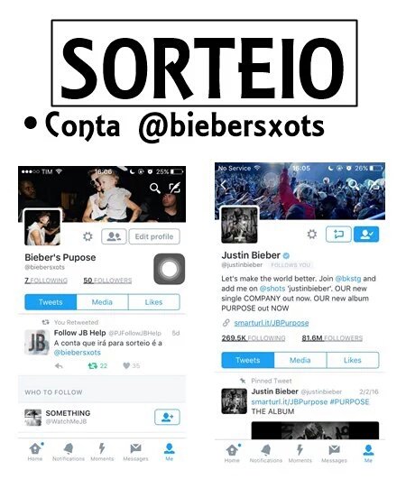justicedwtd's tweet photo. "Eu quero ganhar a conta com o follow de Justin que o PJFollowJBHelp está sorteando." #SorteioPJFollowJBHelp https://t.co/sKT8mv2A4x
