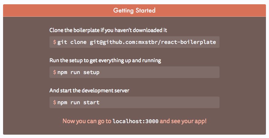 css's tweet image. "Quick setup for new performance orientated, offline–first React.js applications"

reactboilerplate.com