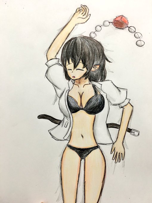 お疲れモード #深夜の真剣お絵描き60分一本勝負 