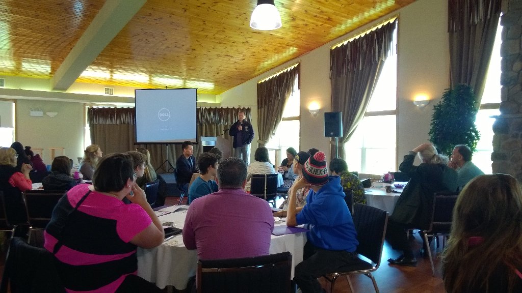 A gathering of student leaders #leadvoices <a href="/GE_INDG/">Indigenous Education</a> <a href="/snpolytechnic/">Six Nations Polytechnic</a>