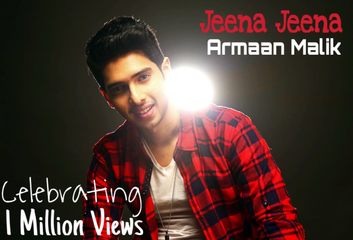 ArmaanMalik22's tweet photo. #JeenaJeena has crossed 1 MILLION Views on @YouTube @YouTubeIndia @OneDigitalEnt !! 💃🏻 https://t.co/9y2TrxwOig