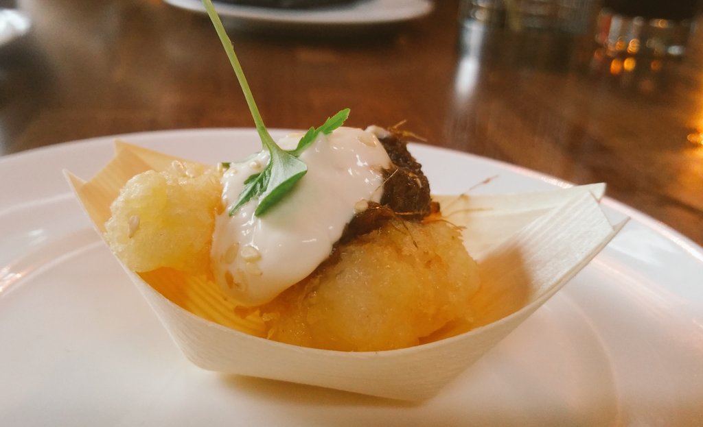 Taste_Swansea's tweet image. A couple of pics of some of the tasters of @SosbanLlanelli new menu! Lemongrass shrimp in particular a big winner!