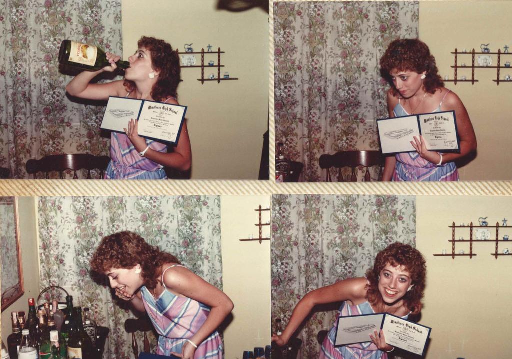 jaxbra's tweet photo. 1984
Celebrating my HS grad at home with my brother's encouragement &amp; my mother facepalming.
#JaxTurns50 #July1966 https://t.co/cG8TncQUUj