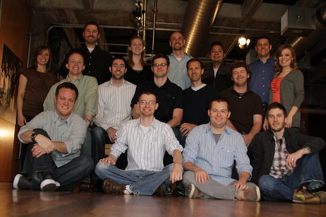 RTCreativeGroup's tweet image. In the spirit of #tbt, here’s the RT team in 2009. What a great team! #rtcreativegroup