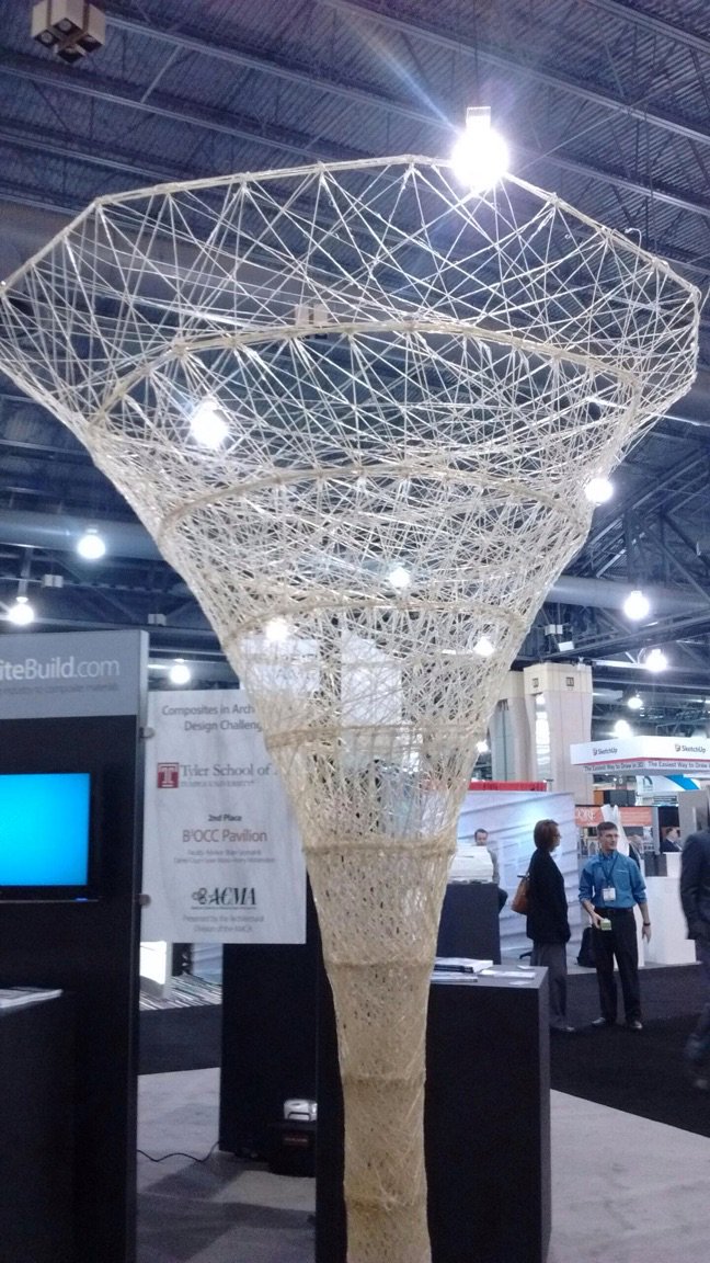 cmmagazine's tweet image. Check out the B3OCC Pavilion at #AIACon16, created by #architecture students from the @TylerArtSchool at @TempleUniv