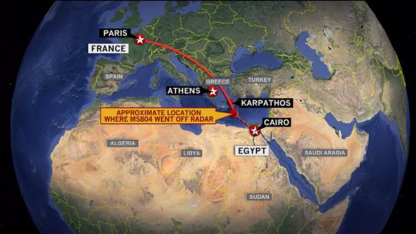 MSNOWNews's tweet photo. What the last 48 hours of doomed #EgyptAir Flight 804 reveal: https://t.co/soqI7FLxwc https://t.co/dUiiOeqZ0G