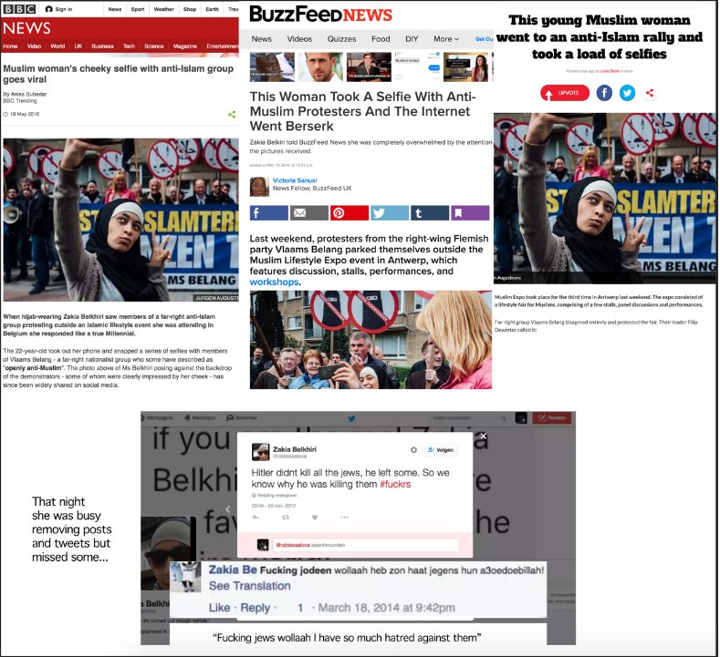 LeftardsEurope's tweet photo. That time you found a Muslim who seemed great to push your 'together-against-hatred'-agenda #Trump #Trump2016 #MAGA https://t.co/l6YpO9PF9z