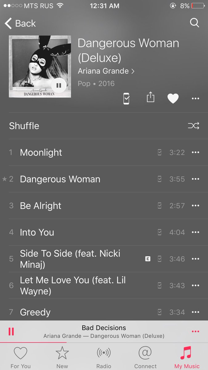 smthboutu's tweet photo. @ArianaGrande DW is already avaliable in Russia!! ✨🙈💜#DangerousWoman #DangerousWomanTonight 
@AppleMusic ❤️ https://t.co/eBQ37x8XdW