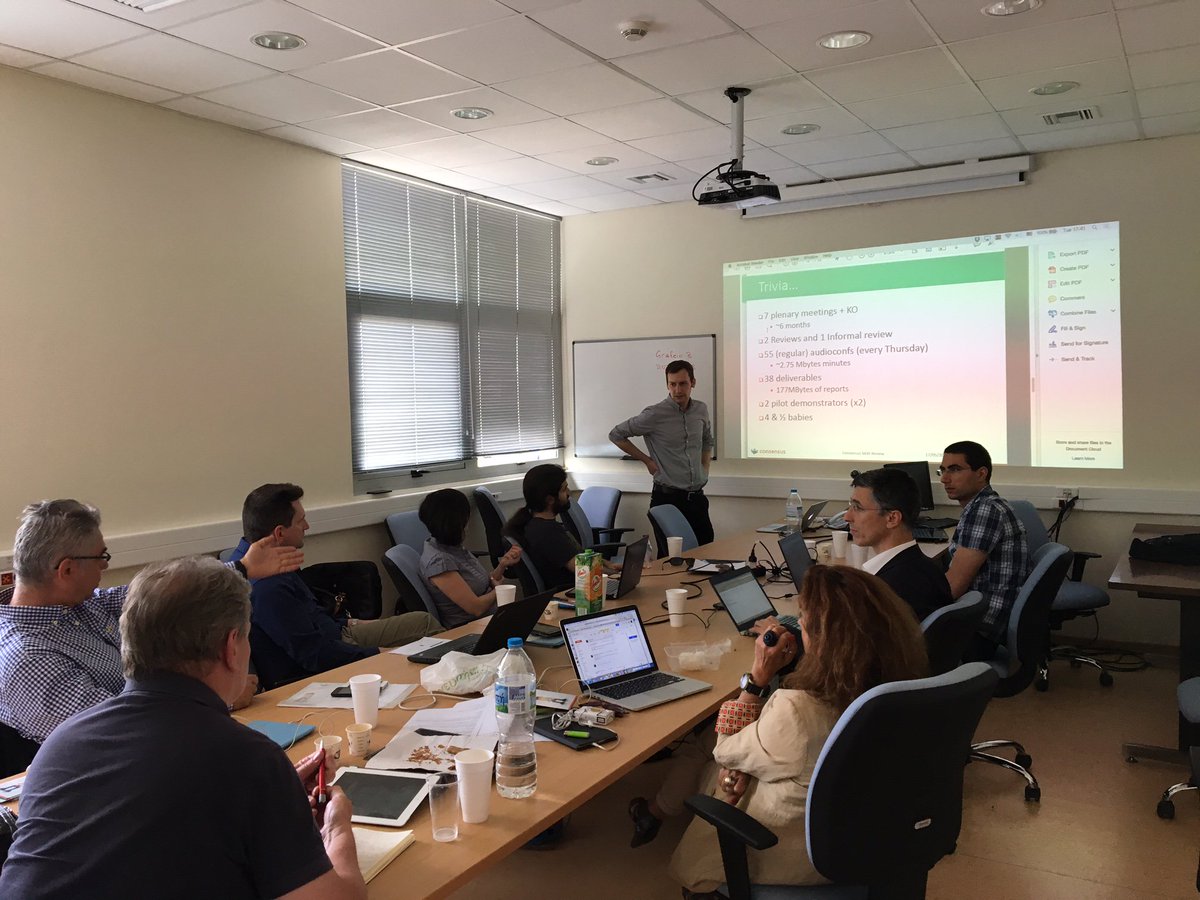 Some impressions from <a href="/CONSENSUSeu/">CONSENSUS Project</a> Final EC Review, 17 May 2016 in Athens, Greece!