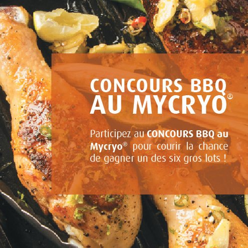Mycryo's tweet photo. CONCOURS #BBQAUMYCRYO! Participez pour courir la chance de gagner un des 6 ensembles BBQ! > https://t.co/x9C2cwt5iP https://t.co/b8qN6Ui2ip