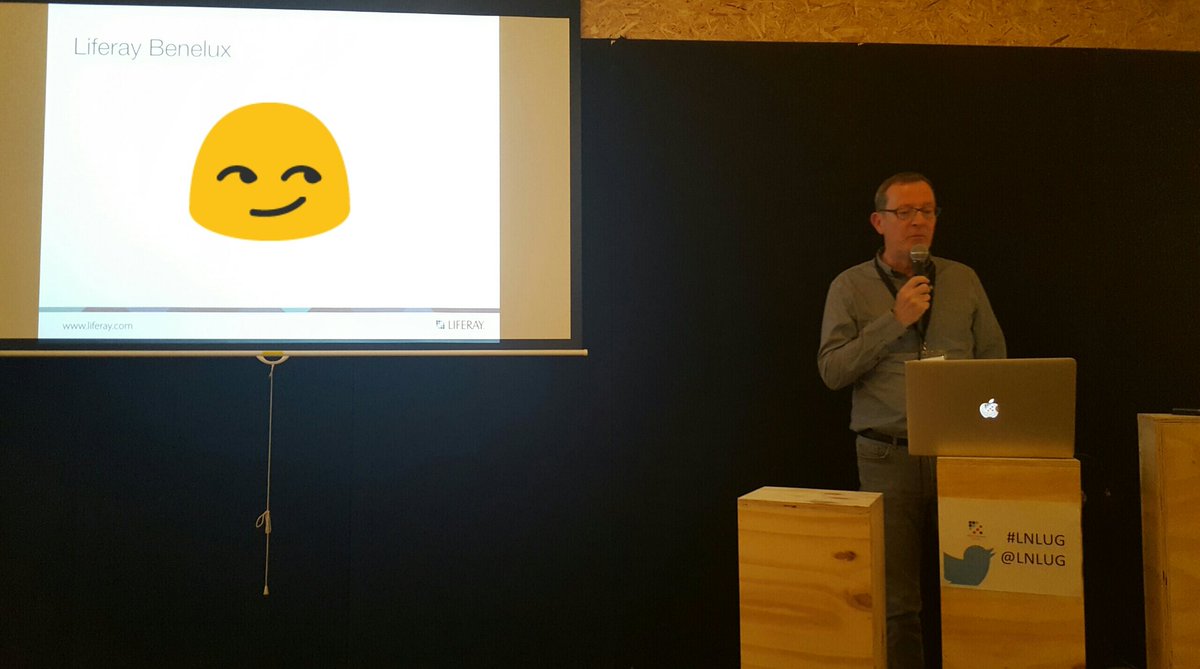 LNLUG's tweet photo. Last but not least: the future of #Liferay  @LiferayBenelux, @anadrome the #LNLUG will be watching you #truestory https://t.co/9ewdaNS5cy