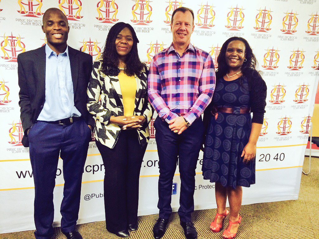 PublicProtector's tweet photo. Kind thanks to Pastor Boshoff from the #CRC for the encouraging prayers with the Public Protector team https://t.co/3irnW5rrDO