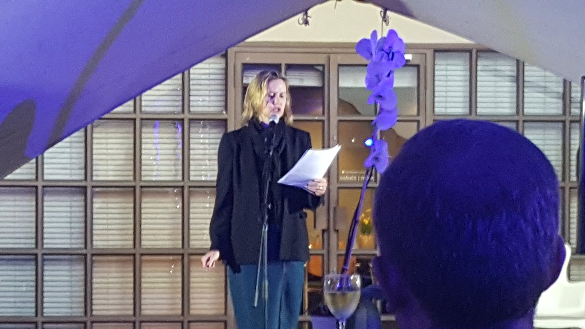 IIMStuff's tweet image. @CanHCZA Canadian High Commissioner @SandraMcCardell talking  #OTInnovate #datacentrix