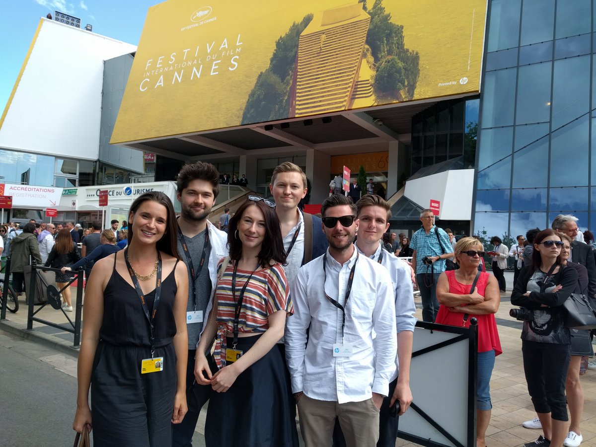 Fab pics live from #Cannes of the <a href="/NFTSFilmTV/">National Film and Television School</a> nominated students!! We wish we were there :-) ow.ly/j4KX300nauA