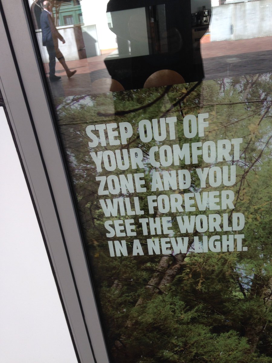 Lu une vitrine en NZ: Voir le monde agricole avec une lumière nouvelle est exactement ce que NUFFIELD fait.#NUFFIELD