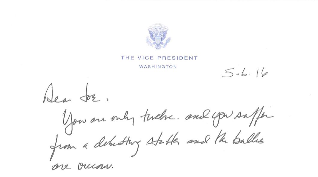 The <a href="/VP/">Vice President JD Vance</a> read a letter to his 12-year-old self on <a href="/CBSThisMorning/">CBS Mornings</a>. Read the full text here: go.wh.gov/Dear-Joe