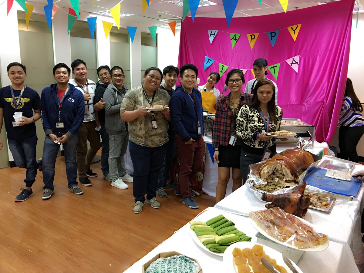 MakatiExcalibur's tweet photo. In celebration of being #NumeroUno for the month of April! #G5ServiceChat Fiesta De Mayo! Happy #EAD2016 #CVGPH https://t.co/X3ecCj1GOa