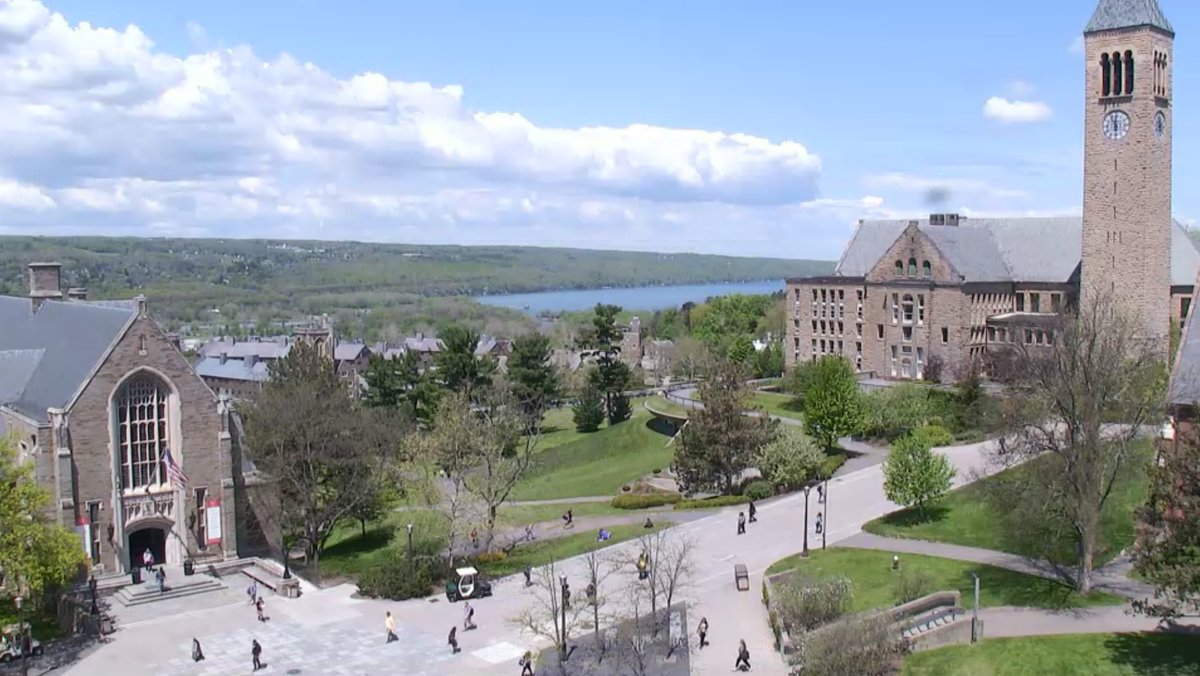 Cornell University On Twitter Check Out This Live View From Atop