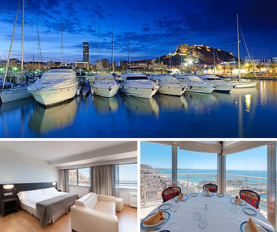 TrypHotels's tweet photo. Our #TRYPGranSol in #Alicante is now completely refurbished. Come enjoy the lovely view to the port #MyTRYP https://t.co/zKRXU4UTwK