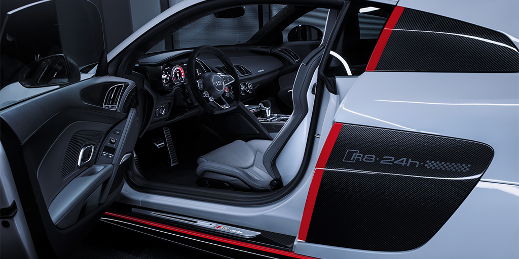 AudiUK's tweet image. A track champion fit for the road. Can you resist? Explore the limited edition #Audi #R8 V10 Plus Selection 24h.