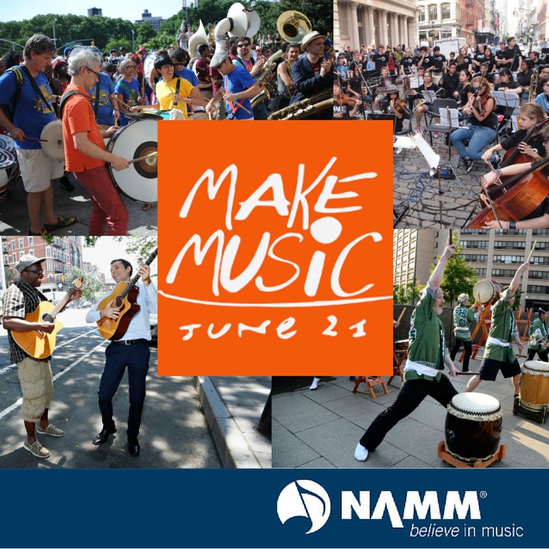 Make Music Day is June 21! Learn how you can get involved: bit.ly/1qH24yz <a href="/makemusicday/">Make Music - June & December 21</a> <a href="/makemusicny/">Make Music New York</a>