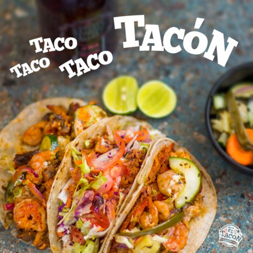BahiaElTacon's tweet photo. De pescado, marlin, pulpo o camarón son el #TacoJr #TacoFish y #Tacon ¡Te esperamos!
*Contamos con área refrigerada https://t.co/SeGi7YJWMH