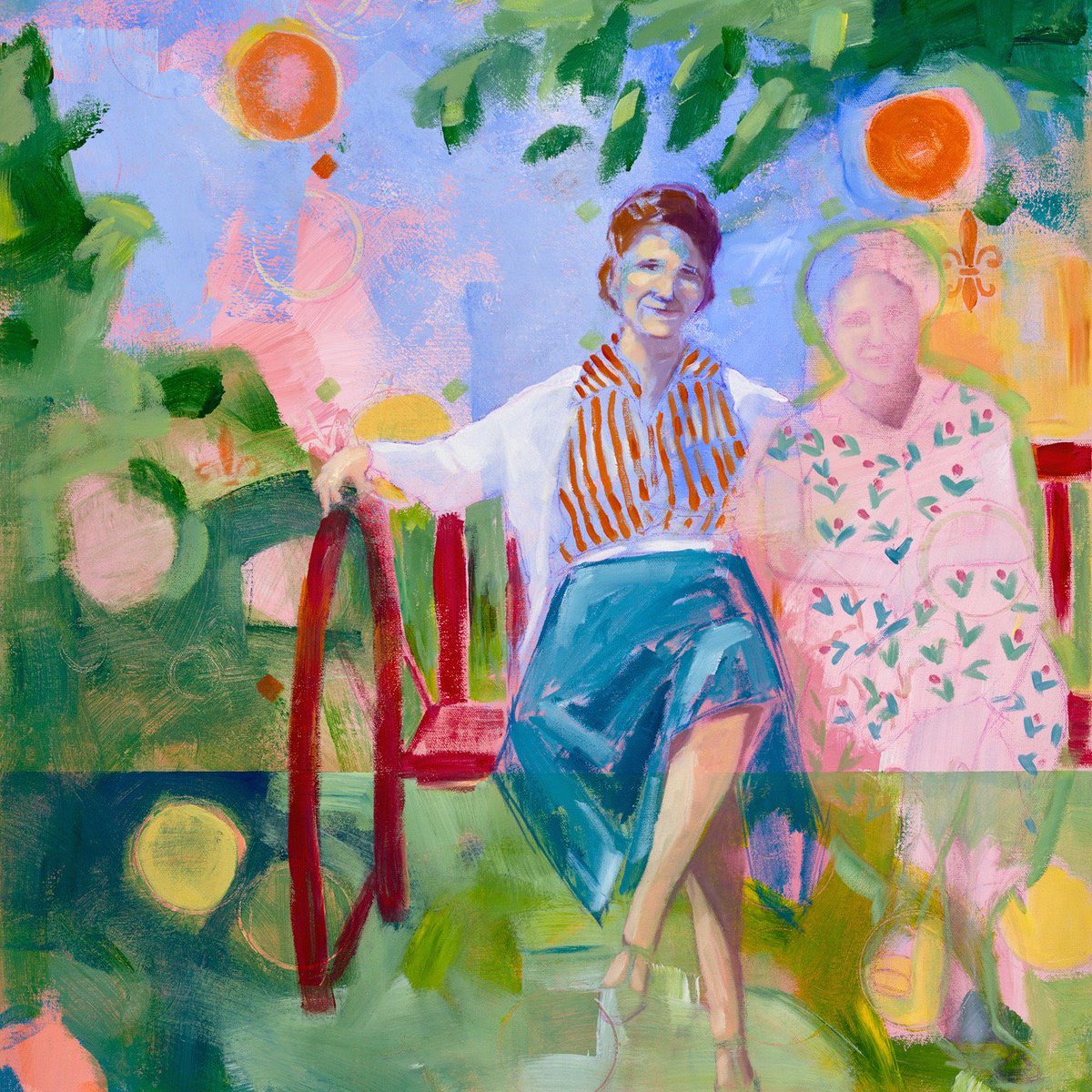 EscapeIntoLife's tweet photo. Artist Watch: Amy Pleasant’s homage to “the #women whose shoulders we stand on” https://t.co/JTw2m8jAJ0 #Art https://t.co/YWg8zJ8S1Z