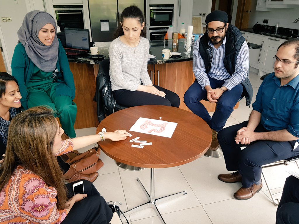 Playing #colonopoly in GP Vts clusters with Bristol stool pieces in our embarrassing bodies  session <a href="/SabenaJ/">@sabenaj</a>
