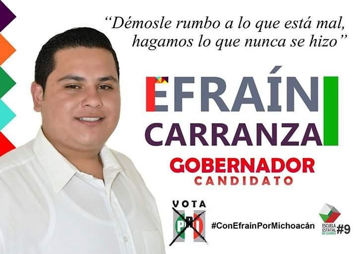 EfrainCarranzaC's tweet photo. Hagamos lo que nunca se hizo #DrjemosHuella #EfraGobernador @gdeloya @VictorSilvaMich @AldoArgueta @SusDavila https://t.co/icY0wu20gc