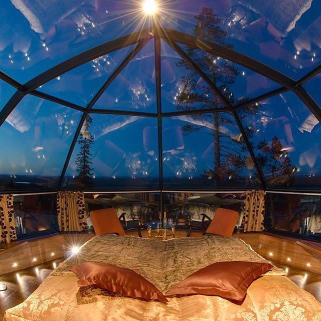 In the confines of Finland, situated in a frozen landscape, is the Hotel Kakslauttanen. An… ift.tt/1YFRCm8