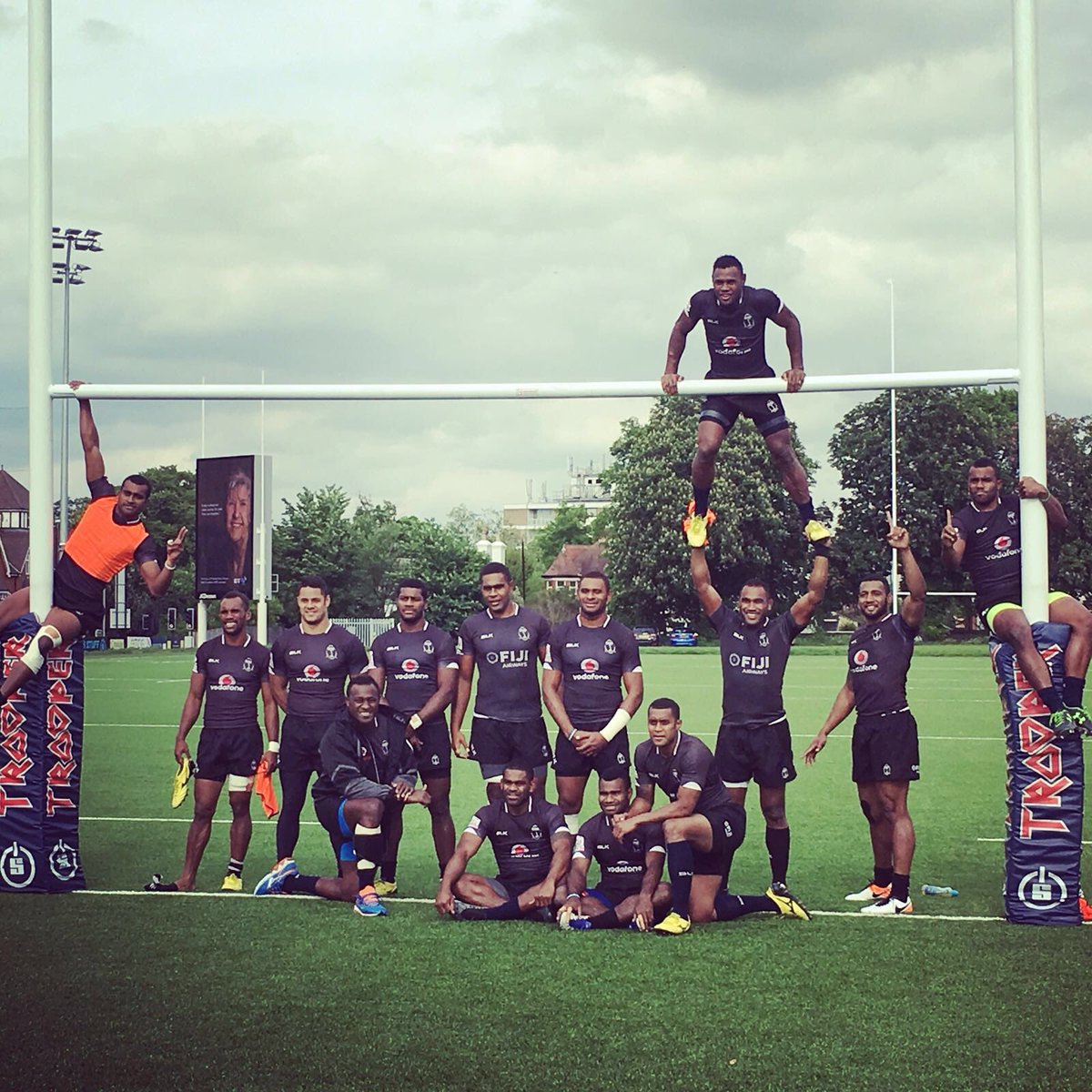 benjaminryan's tweet photo. Best day of week so far - great training session - lots of smiling and laughter - always a good sign! @WorldRugby7s https://t.co/UqVdPCrKIG