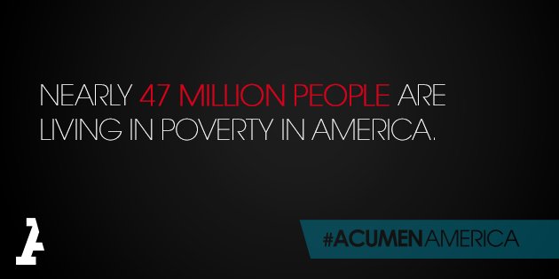 Low-income Americans face huge obstacles to participating fully in society buff.ly/1WFekg6  #AcumenAmerica
