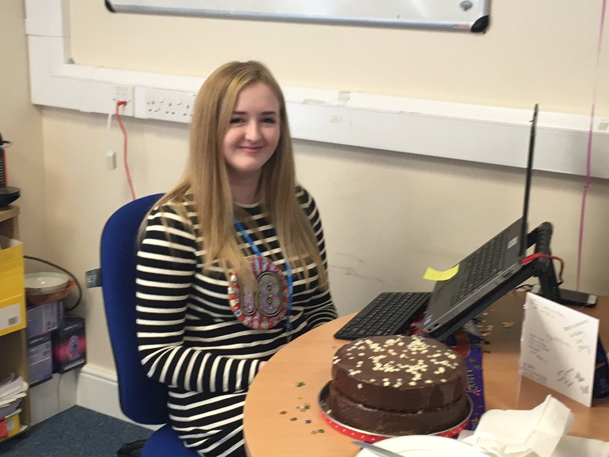 ServiceRedesign's tweet photo. @sophiejayne191 Happy 18th birthday to our wonderful Apprentice Sophie 😀🌟 https://t.co/PHhlDhqgxF