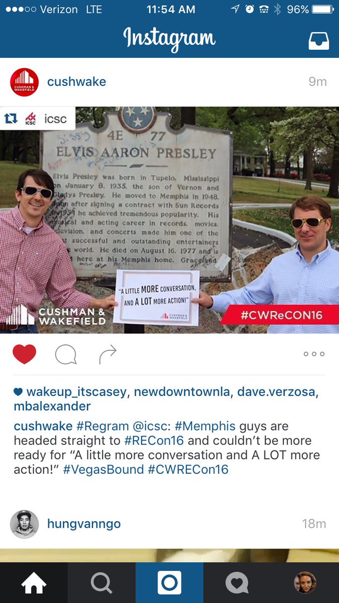 Check out our <a href="/ICSC/">ICSC</a> rockstars! Team #Memphis is ready! <a href="/CushWakeUS/">CushWakeUS</a> <a href="/CushWakeRETAIL/">Cushman Wakefield</a> <a href="/MemRetail/">CA Retail</a> #Elvis