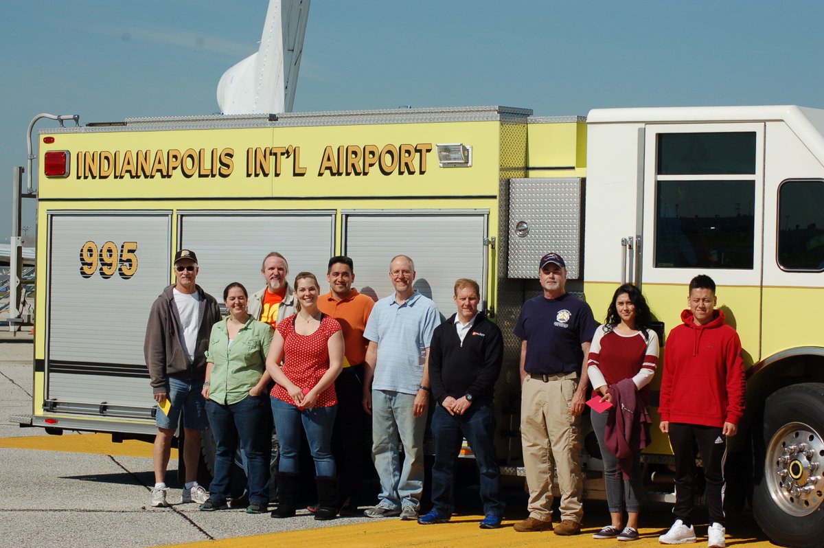 DHSIndianapolis's tweet photo. Thank you to our CERT members for helping out at the @INDairport CERT Training Exercise today! #CERTStrong #JoinCERT https://t.co/DxtENygXEM