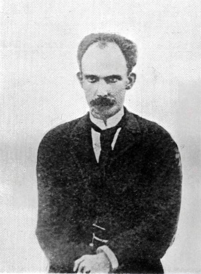 Picture of Jose Martí in 1890 