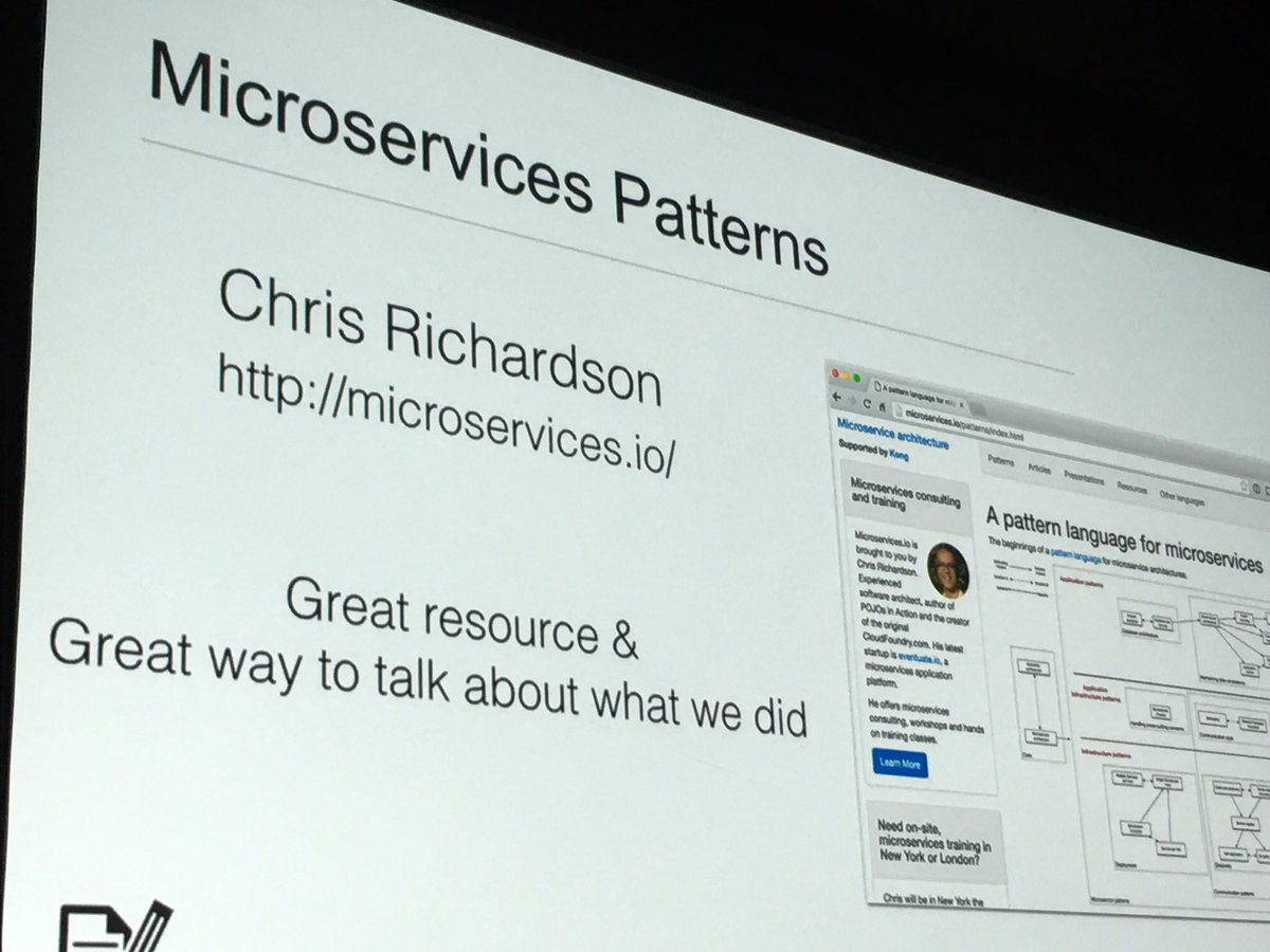 jeffborek's tweet image. The #HomeDepotIT guide "1 Microservice per 2 pizza team" @cgrant provides a gr8 session @oscon #APIgateways #cloud