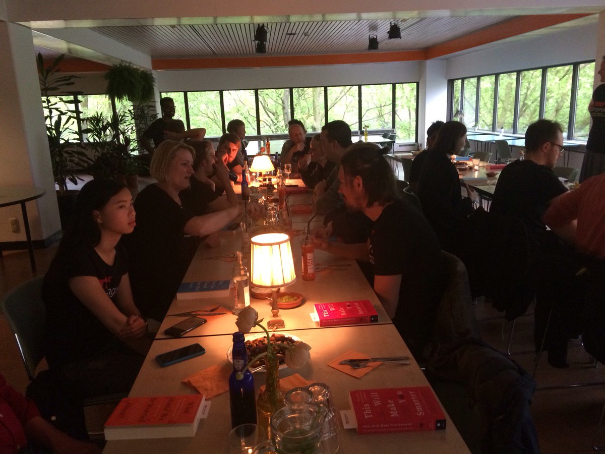 Volunteer dinner #TEDxGroningen <a href="/eetlust050/">EetLust</a> (at <a href="/TheBigBuilding/">TheBigBuilding</a> in Groningen) swarmapp.com/c/jkZThsXwcRX
