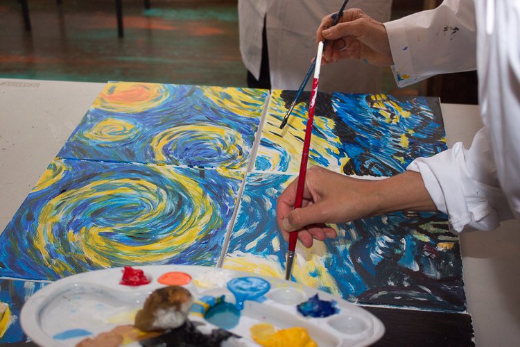 MixedMediaEvent's tweet photo. Thank you HSSBC for choosing us to host your group! We had so much fun hosting you! #talent #teambuilding #yvr https://t.co/9OccDBYKOD
