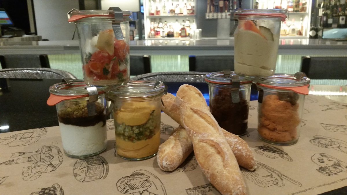 ChefArmetta's tweet image. Yummy Bar jars#hyattboston #avenueone
