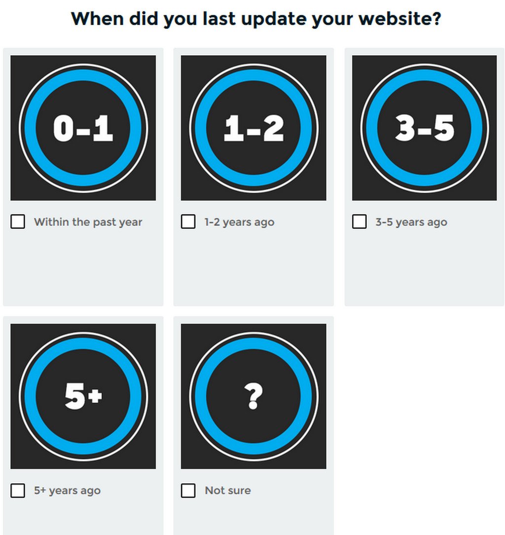InflexionTweets's tweet photo. Is it time for a website overhaul? Take this quick quiz to find out now!
https://t.co/nmkHqVJoLe  #nyc #nj https://t.co/KEJvYHprex