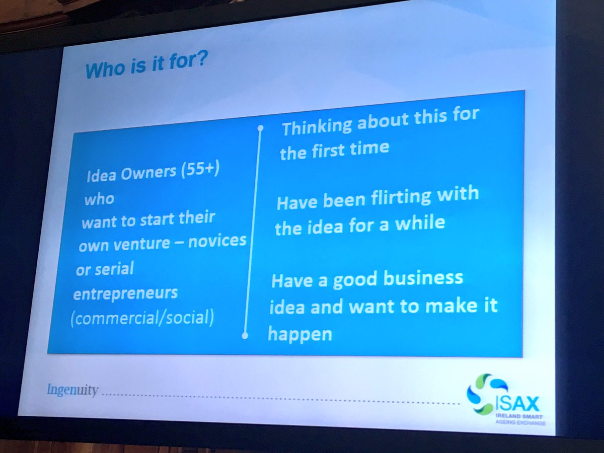 RyanAcademy's tweet photo. Who is @IRLSmartAgeEx Ingenuity programme for? https://t.co/cXJatrviiI