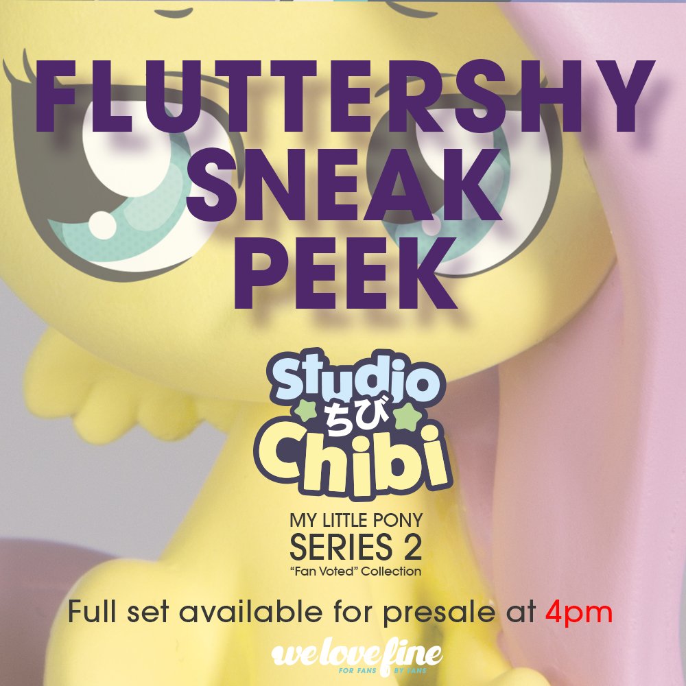 ForFansxFans's tweet photo. #Fluttershy sneak peek! Follow us for NEW #StudioChibi previews until the release! https://t.co/tGWR83nzvt https://t.co/TzVYuEgNNb
