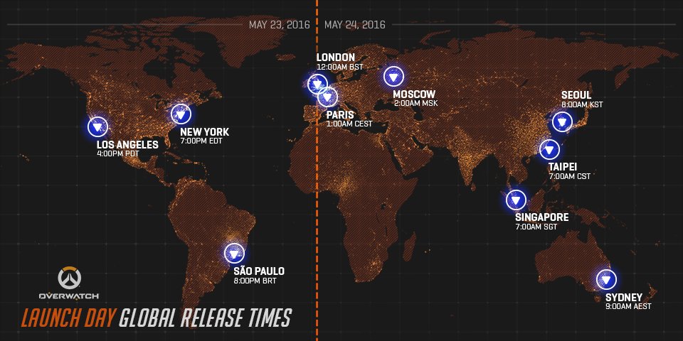 PlayOverwatch's tweet image. Launch protocols: INITIATED. For deployment details, install instructions, and more, visit: blizz.ly/1W4CQqZ