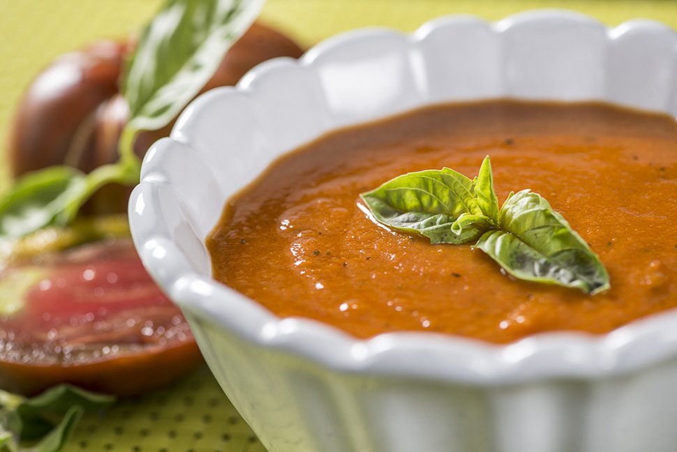 Happy Thursday! Celebrate this beautiful breezy afternoon with a bowl of Totally Tomato soup! Keep it real, UNR!