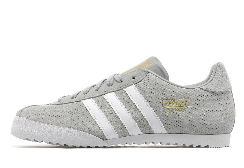 adidas bamba grey