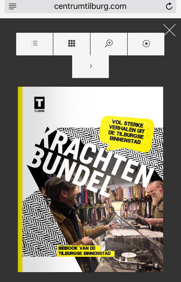 centrumtilburg.com uitgebreid met deelgebieden en bidbook