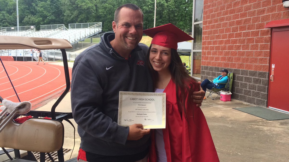 CabotAthDept's tweet image. Congrats Coach Chris Beavert on receiving a Life Impact award today from @CabotHigh senior! @CabotTrack_XC @cabotsd