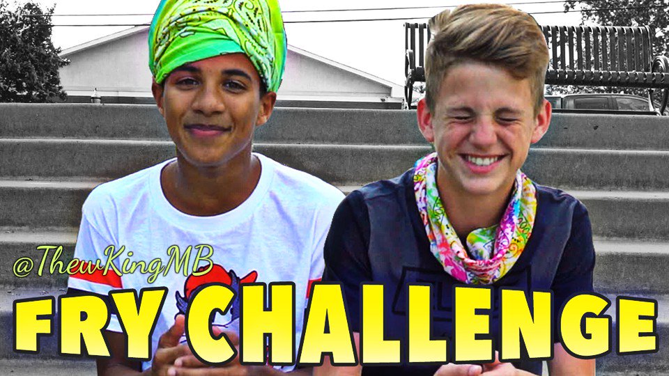 ThewKingMB's tweet photo. Just did the #FryChallenge vs Justin! hahaha
Watch HERE: https://t.co/LALmTFUvId https://t.co/zI2yJhHlsT