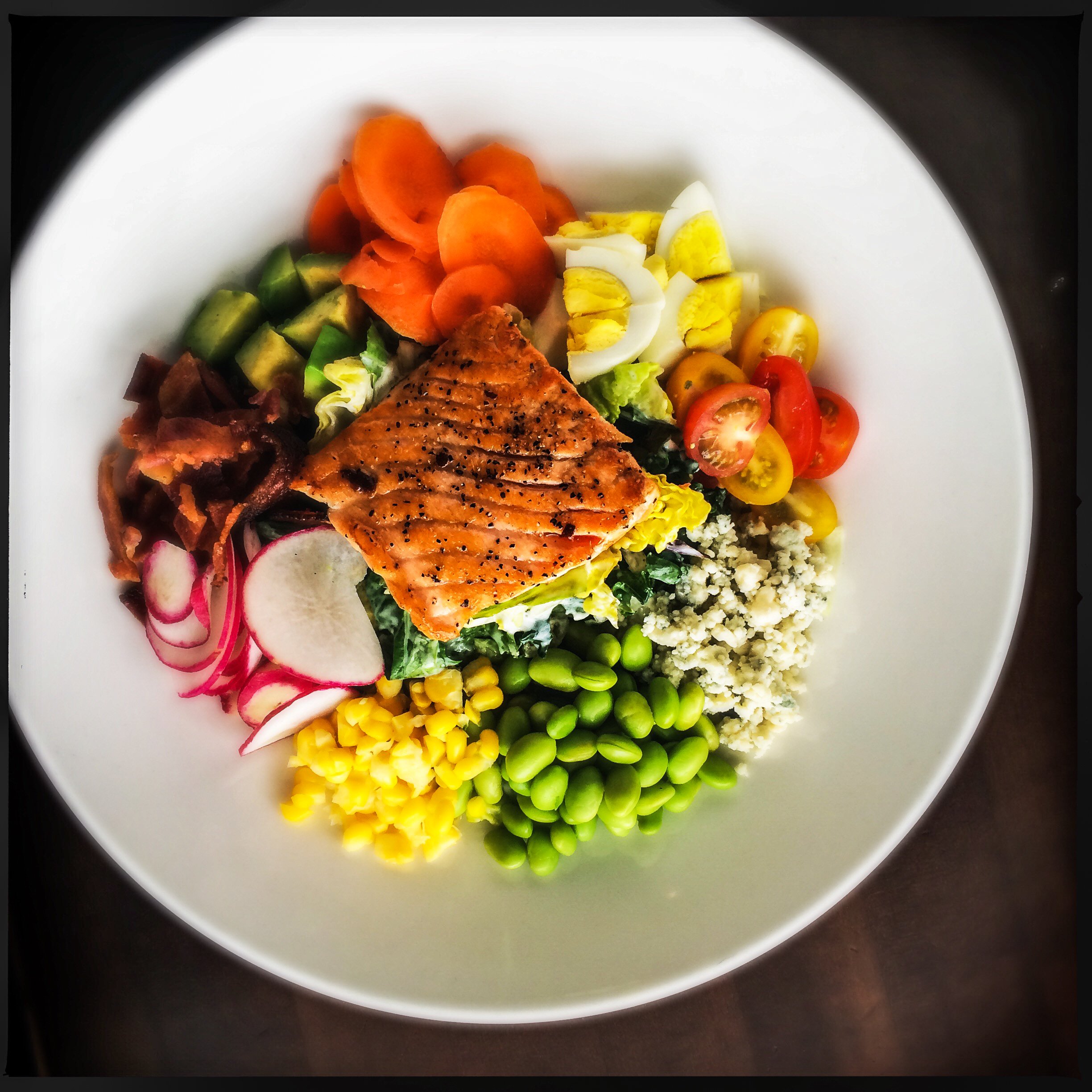 Salmon Cobb Salad